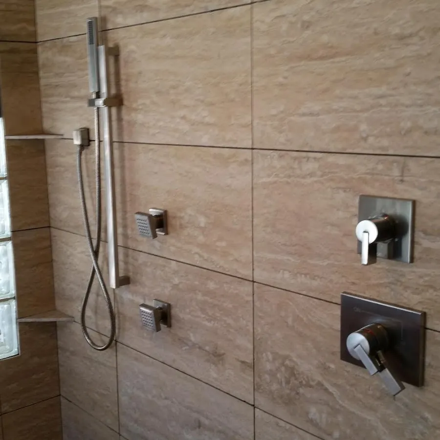 Shower fixture installation for Frozen Pipe Repair in New Ulm